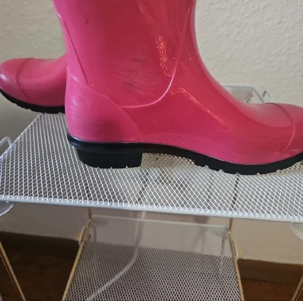 UGG Raana Pink Girl's Winter Rain Boots